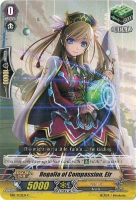Cardfight!! Vanguard TCG - Regalia of Compassion, Eir (EB12/032EN) - Extra Booster Pack 12: Waltz of the Goddess