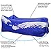 yeacar Inflatable Lounger Air Sofa, Portable Waterproof Indoor or Outdoor Inflatable Couch for Camping Park Hiking Travelling Picnics Pool Music Festivals and Beach Party