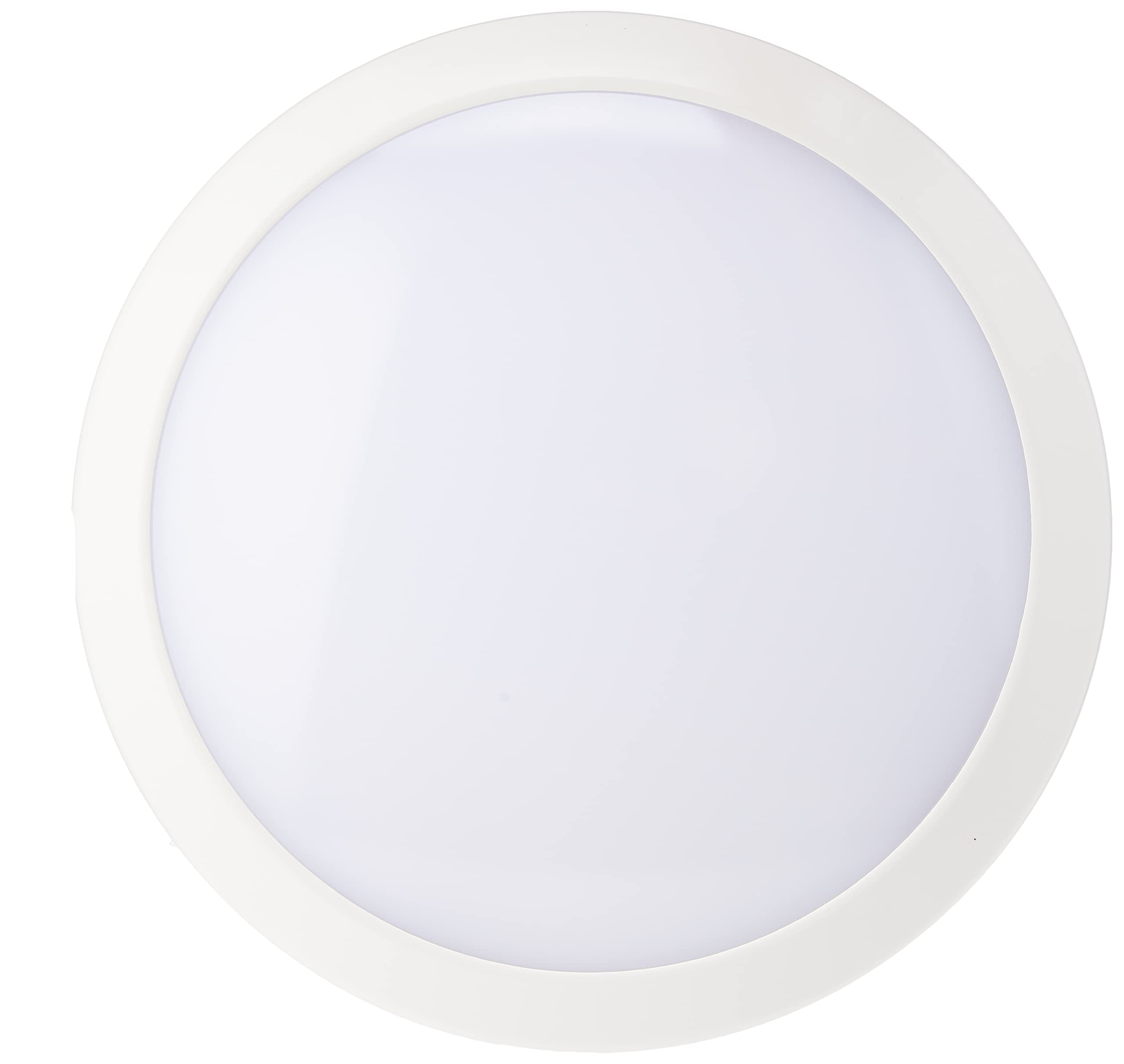 Luceco LED Atlas Bulkhead, IP65 Rated, 12.5 Watts, Standard Driver, White Polycarbonate (PC)