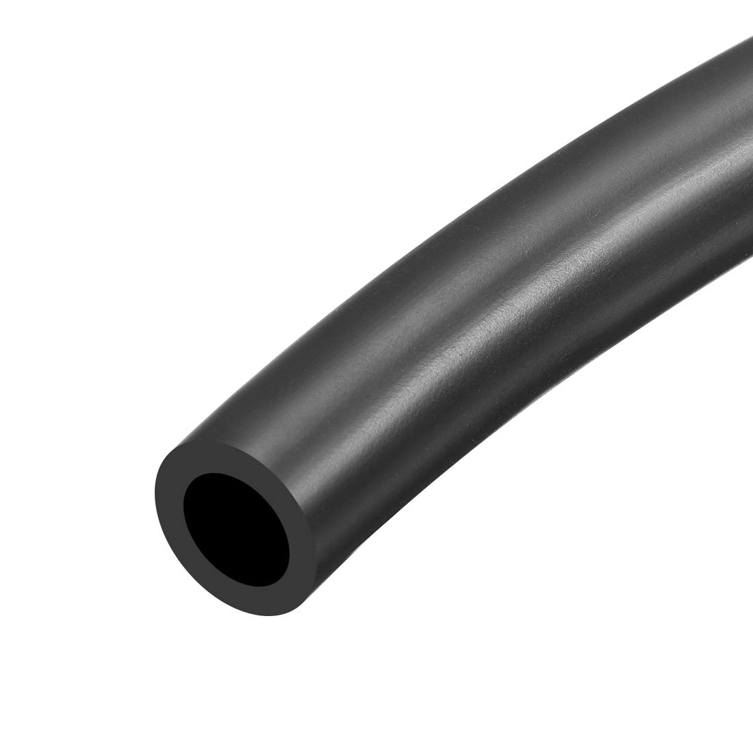 sourcing map Lubricating Oil Hose, 8mm ID x 14mm OD 10ft Rubber Water Hose Tubing Black