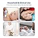 Baby Thermometer, Digital Thermometer for Fever, Thermometer for Kids Adults Baby Medical Thermometer for Family Clinic - 3 Ways to Use