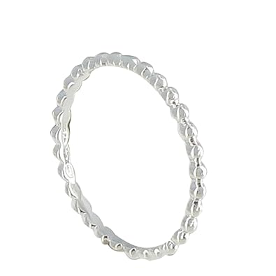 Schmuck Les Poulettes - Sterling Silber Kugel Ring