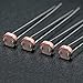 EAONE 60 Pieces Photoresistor Kit, 5mm Photo Light Sensitive Resistor Light Dependent Resistor with Free Box for Arduino DIY and Experiments, GM5539