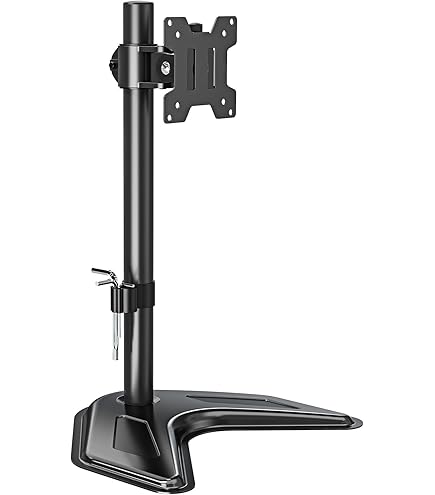 Elo Touch Solution Supporto Da Tavolo Per Schermo Piatto 22'' (55,9 Cm) – Base Fissa Indipendente, Colore Nero