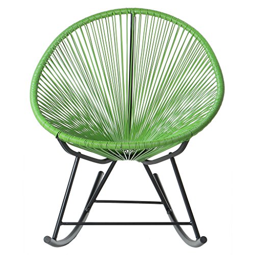 Polivaz pv-mr-grn mayan hammock acapulco rocking chair, green