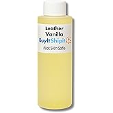 Buyitshipit - Leather Vanilla from Our Leather Collection - Perfect for Adding Aroma to Freshies, Candles, and Diffusers - 4 oz