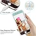 iPhone 7 Case and iPhone 7 Tempered Glass Screen Protector, Marble Wood Design Slim Anti-Scratch Protective Kit, Soft TPU Cover and Screen Protector Bundle for iPhone 7