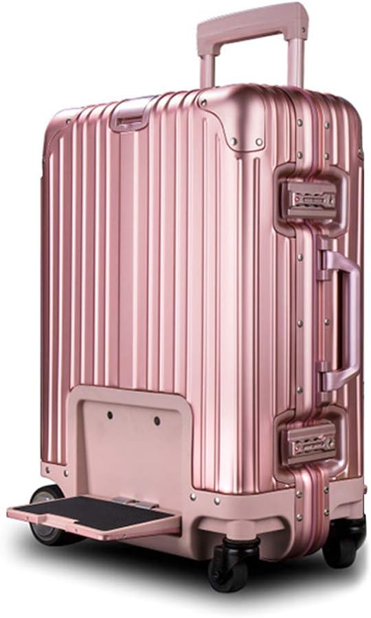 electric suitcase that you can ride
