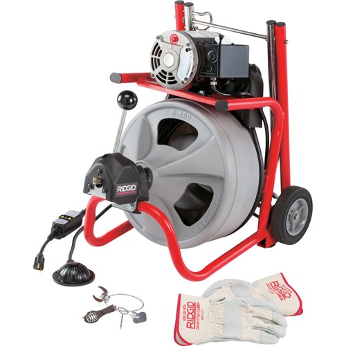 Ridgid 27013 K400AF 115Volt C45IW Drum Machine with C45 Integral Wound