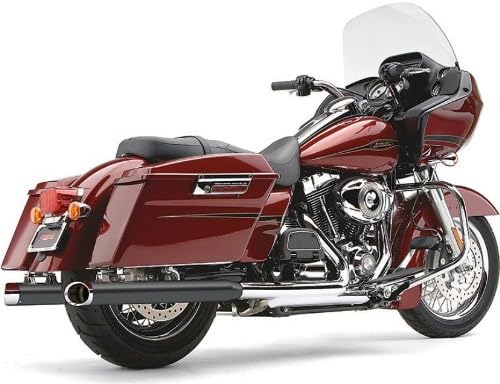 Cobra Engineering Harley-Davidson 3-inch Slip-on Mufflers (Black) 95-13 Flt, Flh - 6020B