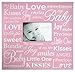 MCS Expandable 10-Page Baby Scrapbook Album with Photo Opening Cover and 12 x 12 Inch Pages, 13.5 x 12.5 Inch, Baby Pink Expressions