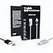 Magnetic Charging Cable 3rd Generation (once-silver) – Ideal as Micro USB Android Magnetic Charger Cable – Fast Charging & Data Sync Cable – 3.3 ft, 2.4 A
