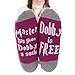 Moyel Dobby No Show Socks For Women Novelty Funny Cool Gifts (Purple, 1)