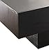 ioHOMES Lansing Rectangular Coffee Table with Storage, Black