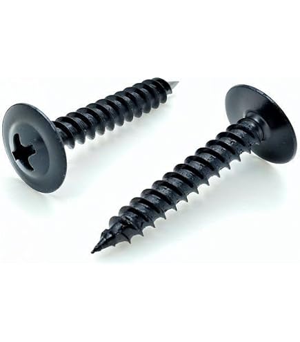 Platonix #8 X 1 Phillips Modified Truss Self-Piercing Zip Screws – Zinc, 1,000 Pack