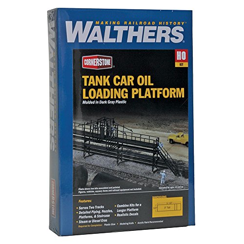 Walthers Cornerstone Series Kit HO Scale Oil Loading Platform