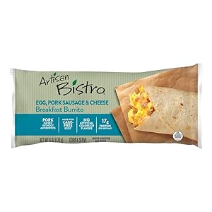 Artisan Bistro Artisan Bistro Pork Sausage Breakfast Burrito, 6 oz (frozen)