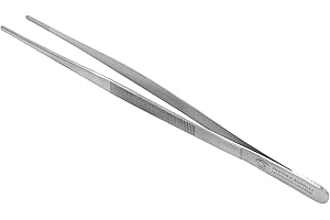 Pentole Agnelli Linea Acciaio Stainless Steel Chef's Pincers, Length 35 Cm, us:one Size, Silver