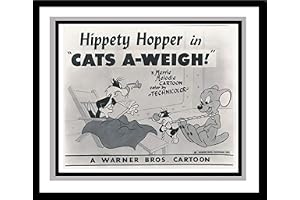 Sylvester, Junior (Jr.) and Hippety Hopper in "Cats A-Weigh" Studio Lobby Card Publicity Still - Warner Bros.