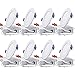 TORCHSTAR 8-Pack 4 Inch Ultra-Thin LED Recessed Lighting with Junction Box, Aluminum, 5%-100% Dimmable, 4000K Cool White, 10W Slim LED Downlight, ETL and Energy Star