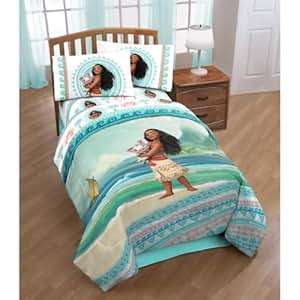 Amazon.com: Disney's Moana 'The Wave' Twin 4-piece Bed in