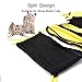 Yarti Cat Grooming Bag Cat Biting & Scratching Resisted Multifunctional Bag for Bathing Injecting Nail Trimming Ear Cleaning Examining (Black)