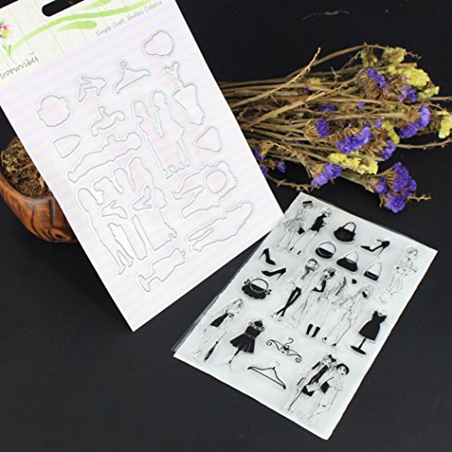 Highpot Metal Cutting Dies Stencil DIY Scrapbooking Album Decor Cards (J)