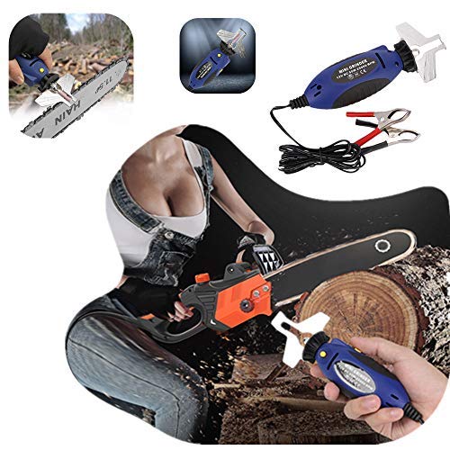 Chainsaw Sharpening Tool, 12V Mini Chainsaw Sharpener Electric Chain