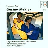 Disco de Gustav Mahler: «Symphony 4» (Anverso)