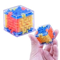 Dartphew Toys,Dartphew 1Pcs 3D Fashion Cube Puzzle Maze Toy,Hand Game Case Box Fun Brain Game Challenge Toys,Great Birthday Gift for Kids Baby Children(Size:3.83.83.8CM)