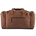 Plambag Canvas Duffle Bag, 50L Large Travel Duffel for Overnight Weekend Luggage(Coffee)