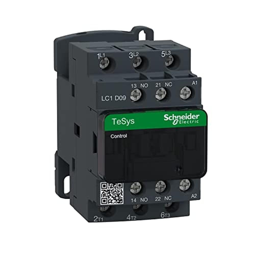 Schneider Electric TeSys D contactor - 3P(3 NO) - AC-3- <=440V 9A - 24V AC Coil