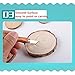 Unfinished Wood Circles with Barks Used for Christmas Centerpieces 40 pcs 2.0-2.4 inch Natural Wood Slices with Holes and 33 Feet Jute Twine