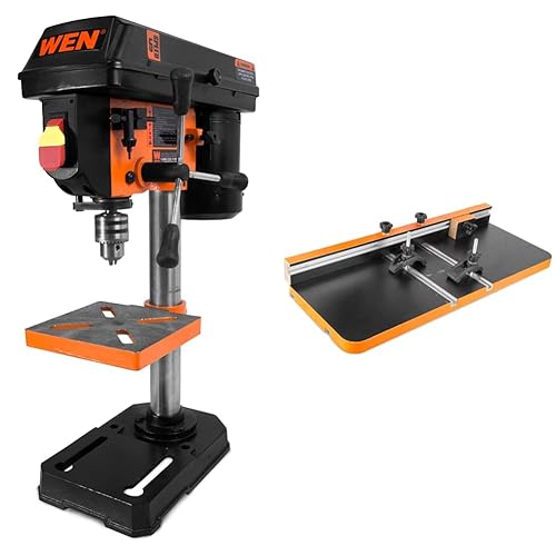WEN 4208T 2.3Amp 8Inch 5Speed Benchtop Drill Press & DPA2513 24by