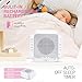Fabroop White Noise Babies Therapy Support TF Card Playback, 5 Relaxing Soothing Rechargeable Sleep Sound Machine for Kids, Tinnitus Sufferer, Light