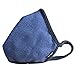 Anti Pollution Mask Military Grade N99 Respirator Mask with Valve Replacement Filter Washable Cotton Anti Dust Mouth Mask for Men Women Navy
