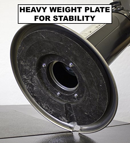 AZ-Patio-Heaters-HLDS032-BSS-Portable-Table-Top-Stainless-Steel-Patio-Heater-Black-Finish