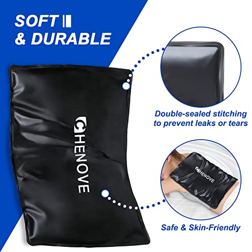 CHENOVE Large Ice Pack for Back (12.5"x18.5"), Polyurethane Clay Back