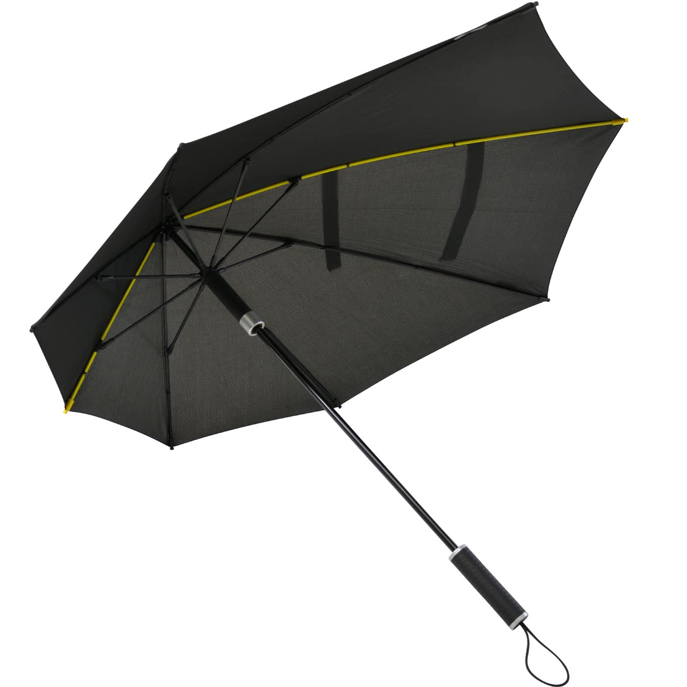 Impliva Unisex Temppete Umbrella Black 92cm