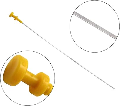 Amazon Com Goolrc Engine Oil Dipstick Oil Level Gauge Replacement For Peugeot 106 205 206 306 Tu Petrol Engine Automotive
