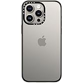 CASETiFY Compact Case for iPhone 15 Pro Max [2X Military Grade Drop Tested / 4ft Drop Protection] - Clear Black