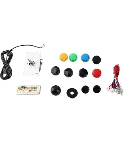Amazon.com: SJ@JX Arcade Game Controller Button Microswitch 8 Way