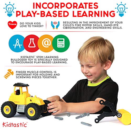 tractor toy with screwdriver