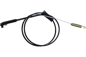 IEQFUE Brake Cable 108-8155 Compatible with Toro Super Recycler Lawn Mower 20056 20058 20093 20093C 20383 20793 20795 21383 21389 Cable Length 37.5" Total Length 57"