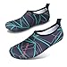 JIASUQI Womens and Mens Classic Barefoot Water Sports Skin Shoes Aqua Socks For Beach Swim Surf Yoga Exercise