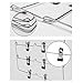 6 Tier Foldable Multi-skirt Hanger,Stainless Steel Pants Hangers Closet Organizer Space Saving Clothes Rack (2pack)