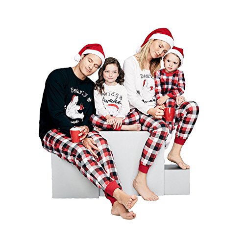 Matching Family Pjs Christmas Entire Family Jammies Cotton Pajamas Sets Best Kids Sleepwear Xmas B5