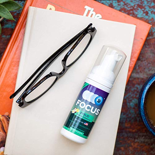 Focus Eyelid Scrub Formula Eyelid Scrub Cleaner AllNatural Foaming