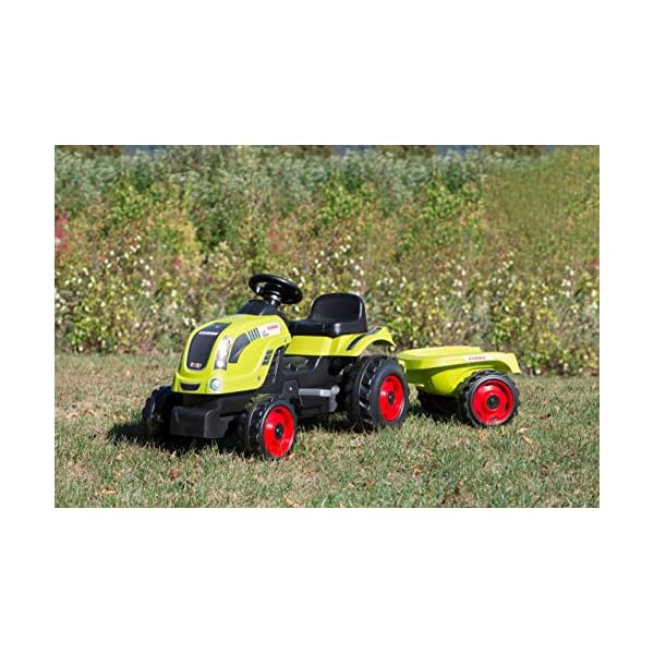 Smoby 7600710114 - Traktor Farmer Claas Arion 400, Outdoor und Sport, XL, grün – Bild 7