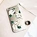 iPhone 6 Plus/6S Plus Case (5.5 inch),Blingy's Cool Transparent Floral Pattern Style Series Soft TPU Clear Case for iPhone 6 Plus/6S Plus (White Camelia)